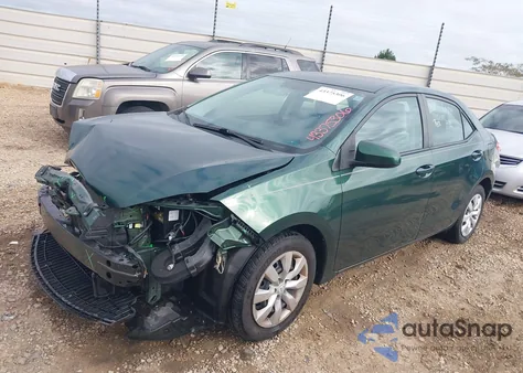 2016 Toyota Corolla Le из США, поврежденный, VIN 2T1BURHE4GC707572